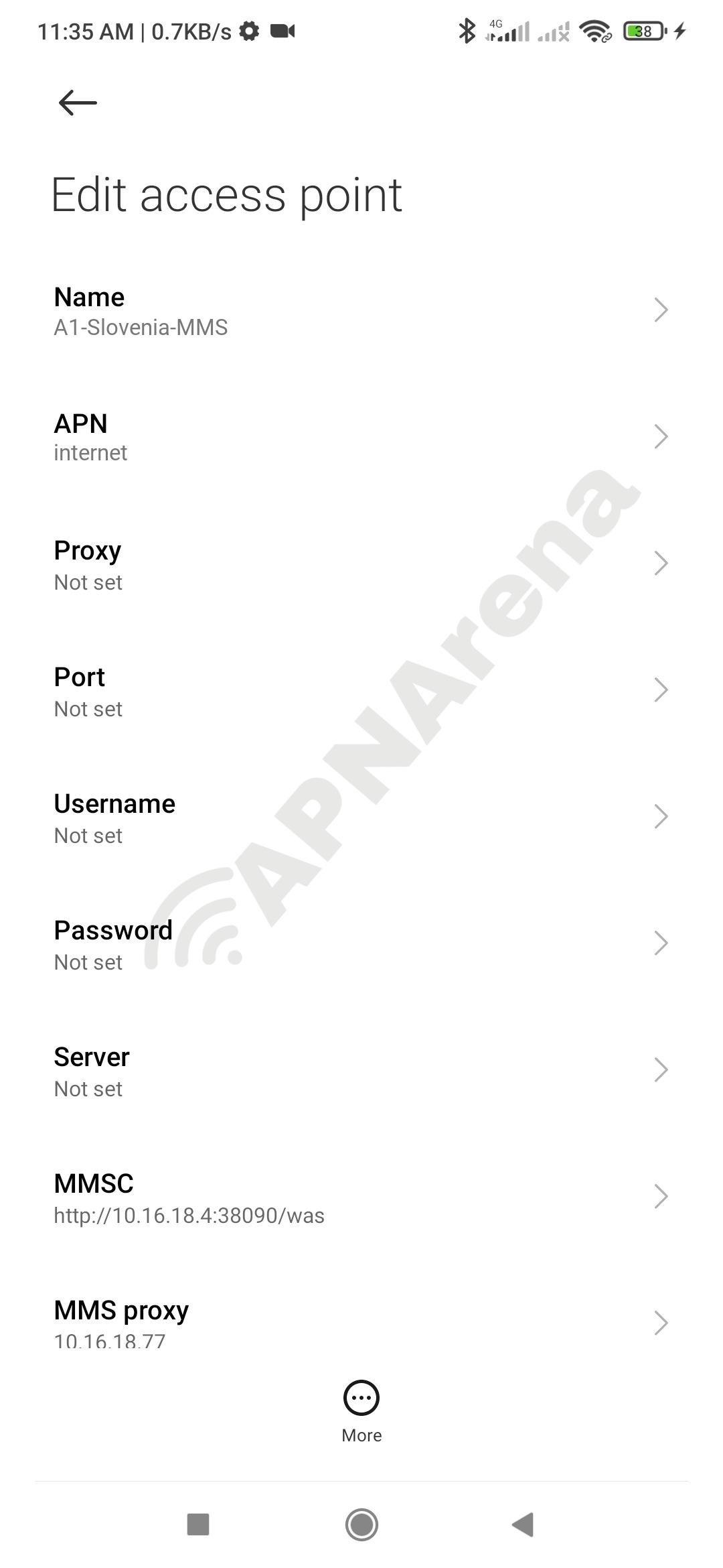 A1 Slovenia (Si.mobil) APN for iPhone 2023 - 3G 4G 5G LTE Setting